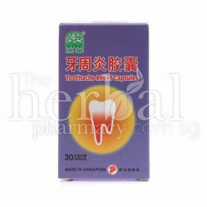 TOOTHACHE RELIEF CAPSULES 30'S