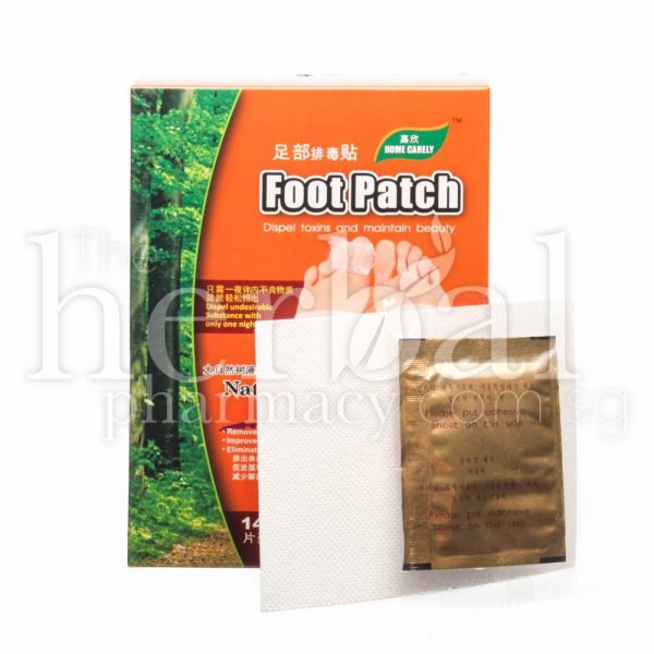 HOME CARELY FOOT PATCH ( GINGER ) 14pc