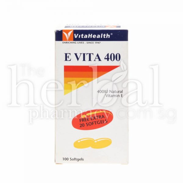 VITAHEALTH E VITA 400 SOFTGELS 100