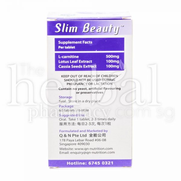 Q&N Slim Beauty Tablets 60'S