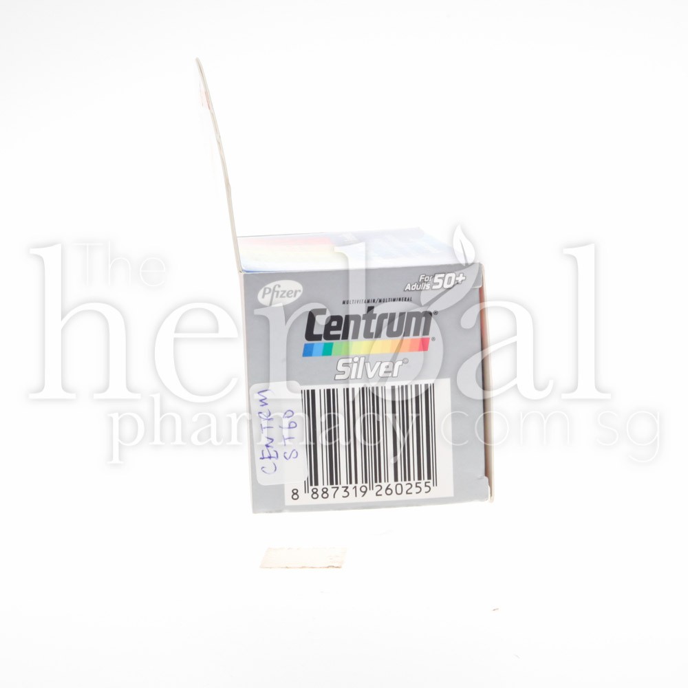Centrum Bar Code Centrum Silver Barcode