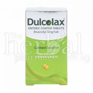 DULCOLAX CONTACT LAXATIVE  TABLETS 200'S