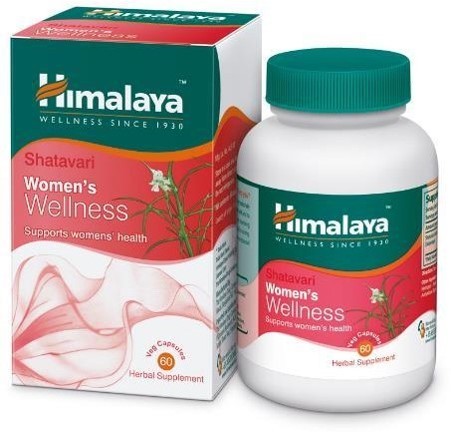 Himalaya Shatavari Women Wellness (Supports Women Health) 60 Veg Capsules