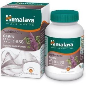 Himalaya Yastimadhu Gastric Wellness (Supports Gastric Wellness) 60 Veg Capsules