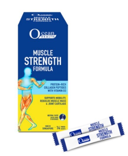 Ocean Health Muscle Strength Formula 14sachets x 1box