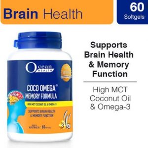 Ocean Health Coco Omega Memory Formula 60 softgels