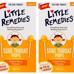 Little Remedies Sore Throat Pops 10pops x 2bxs