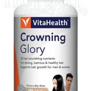 VITAHEALTH CROWNING GLORY HAIR NUTRITION SOFT GEL 90