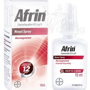 Afrin Nasal Decongestant Spray 15ml