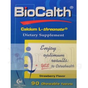 BioCalth Calcium L-Threonate Chewable Tablets 90s
